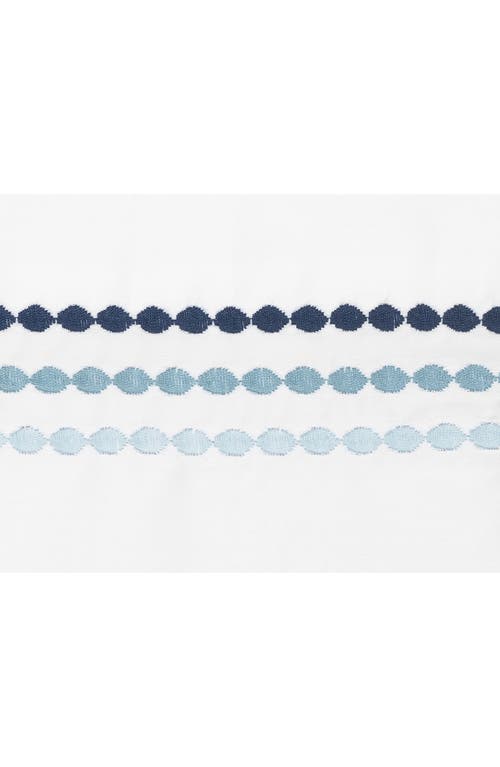 Matouk Amara Triple Pearl Embroidered Pillow Sham