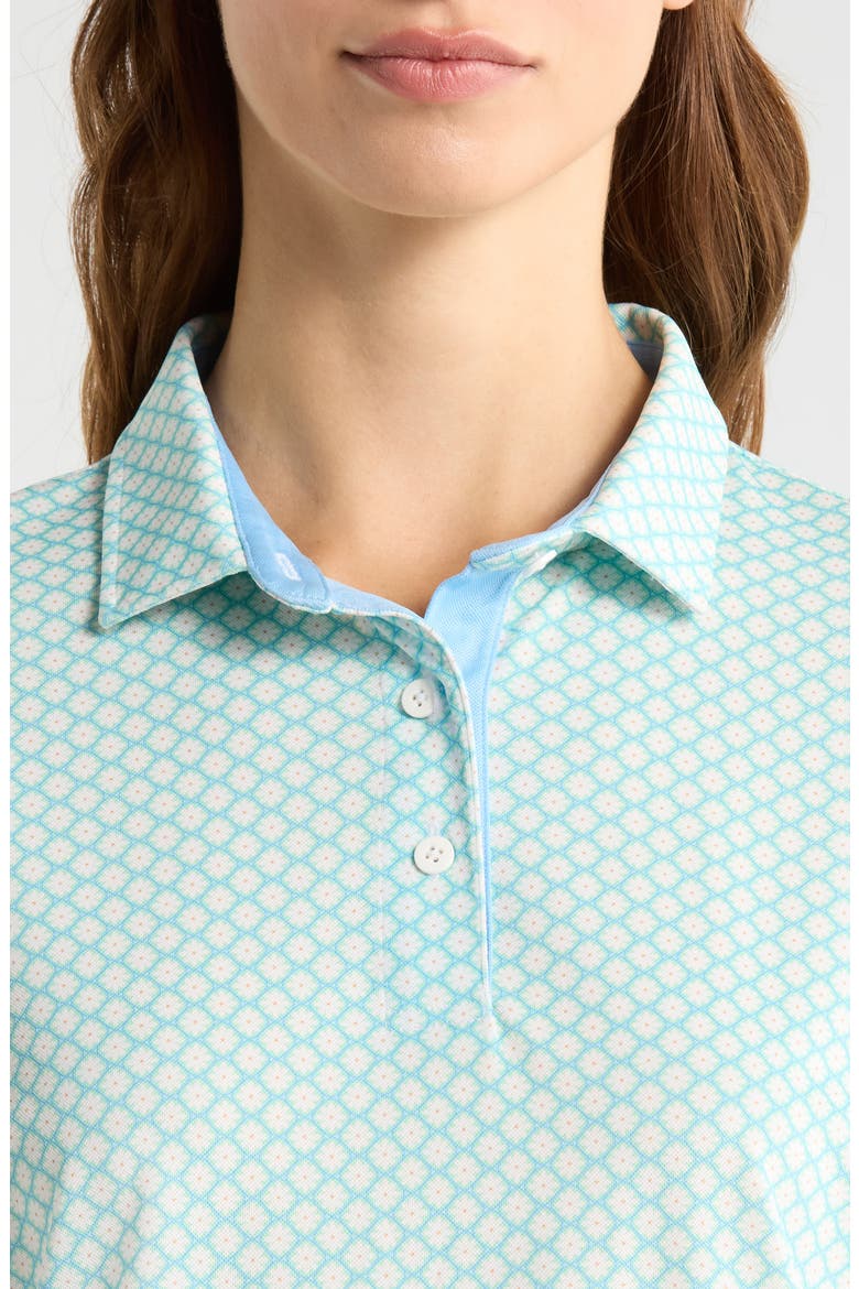 Jade Short Sleeve Performance Golf Polo, Alternate, color, MINT