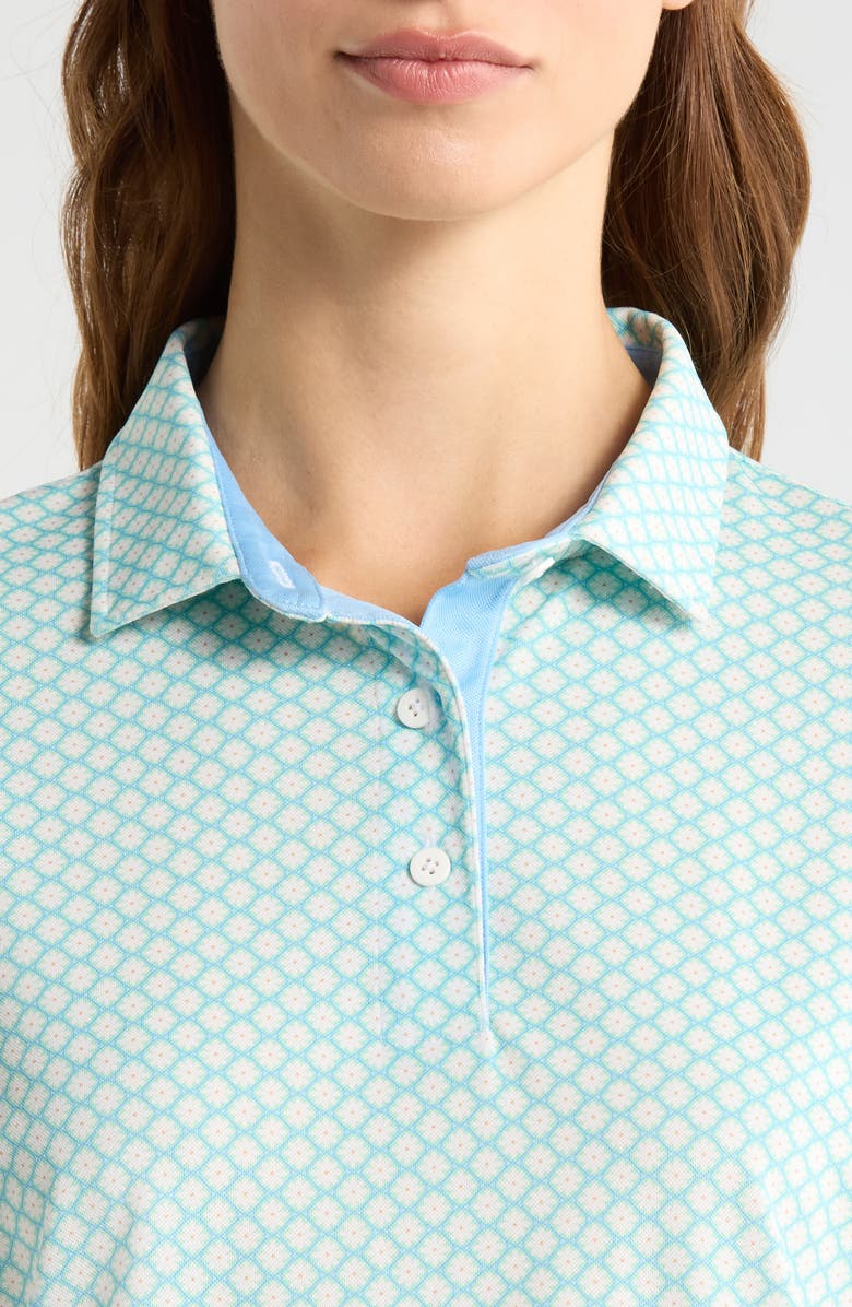 Swannies Jade Short Sleeve Performance Golf Polo, Alternate, color, Mint