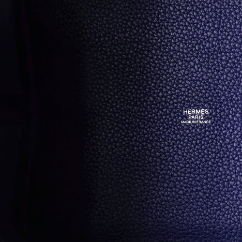 Pre-owned Hermes Hermes Picotin Lock Bag Maurice Mm In Blue