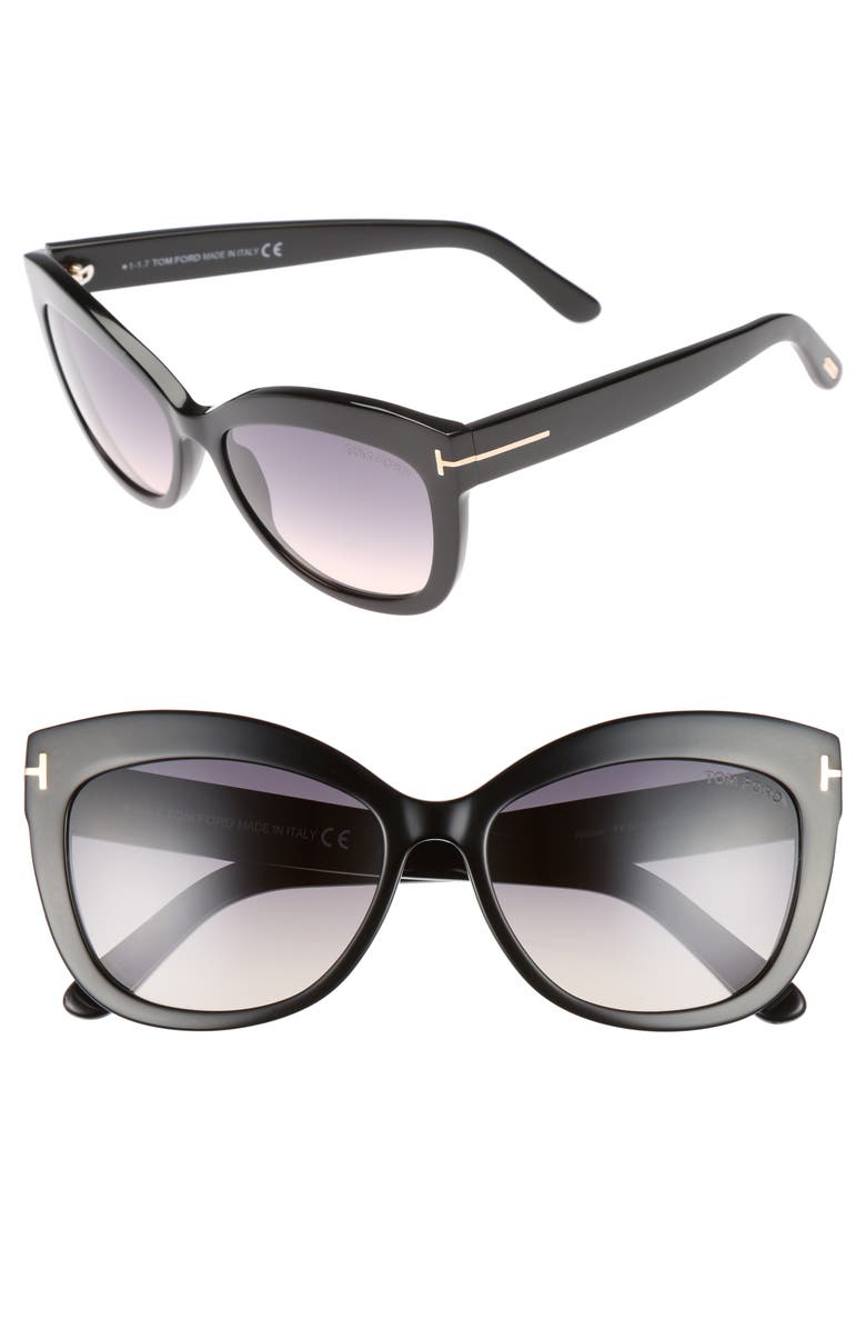 TOM FORD Alistair 56mm Gradient Sunglasses, Main, color,