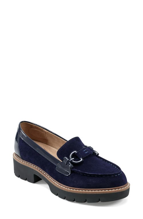 Easy Spirit Kinndle Loafer in Dark Blue 