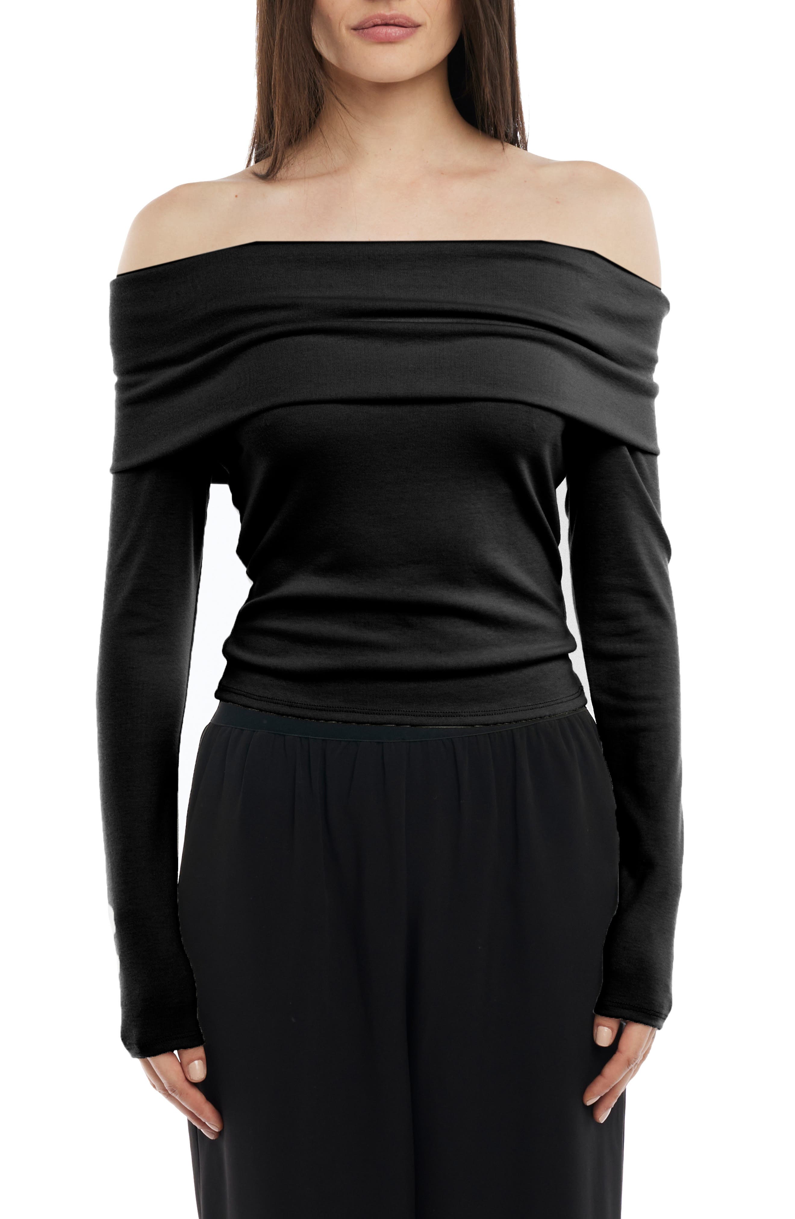 LBLC the label Josie Off the Shoulder Top