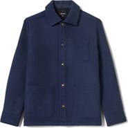 Brixton Shop Melton Snap-Up Chore Coat