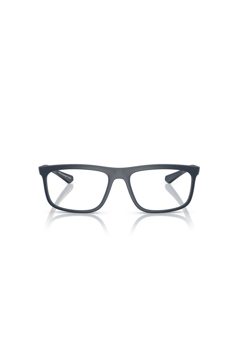 53mm Square optical glasses, Alternate, color, Blue