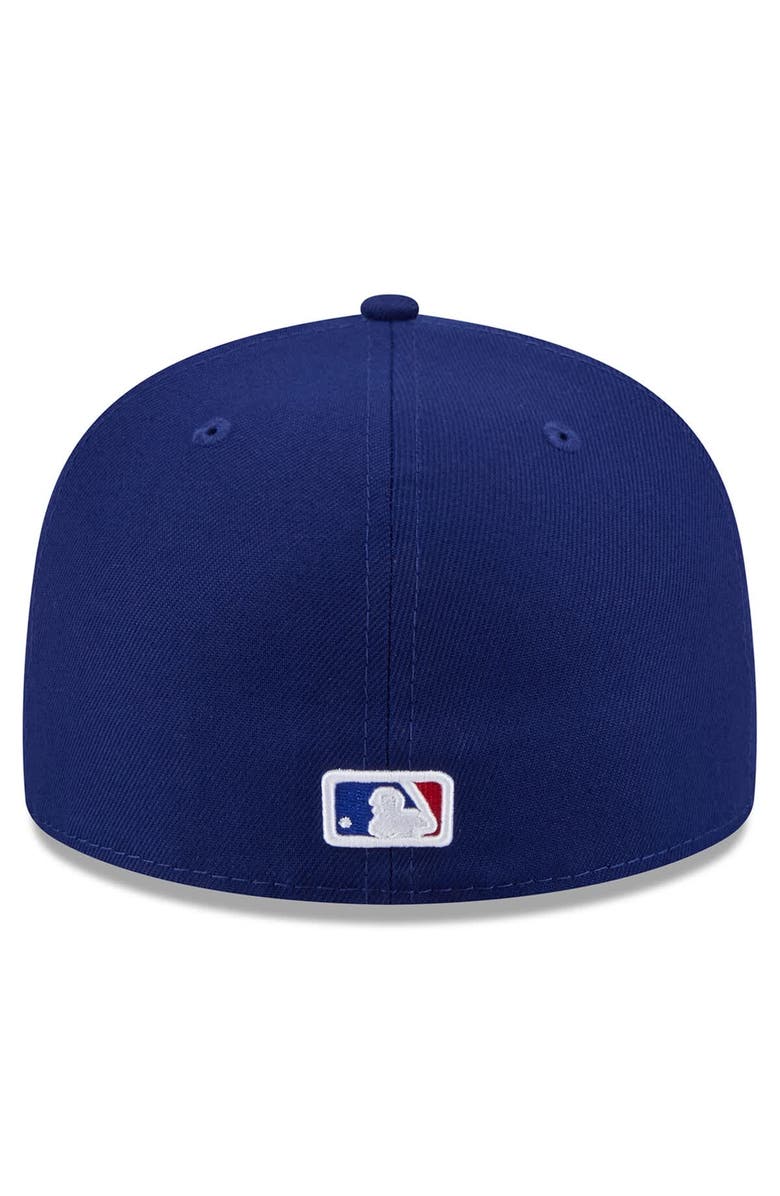 New Era Men's New Era  Royal Texas Rangers 2025 Jackie Robinson Day 59FIFTY Fitted Hat, Alternate, color, 