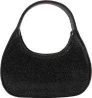 BERNESS Rhinestone Circle Bag