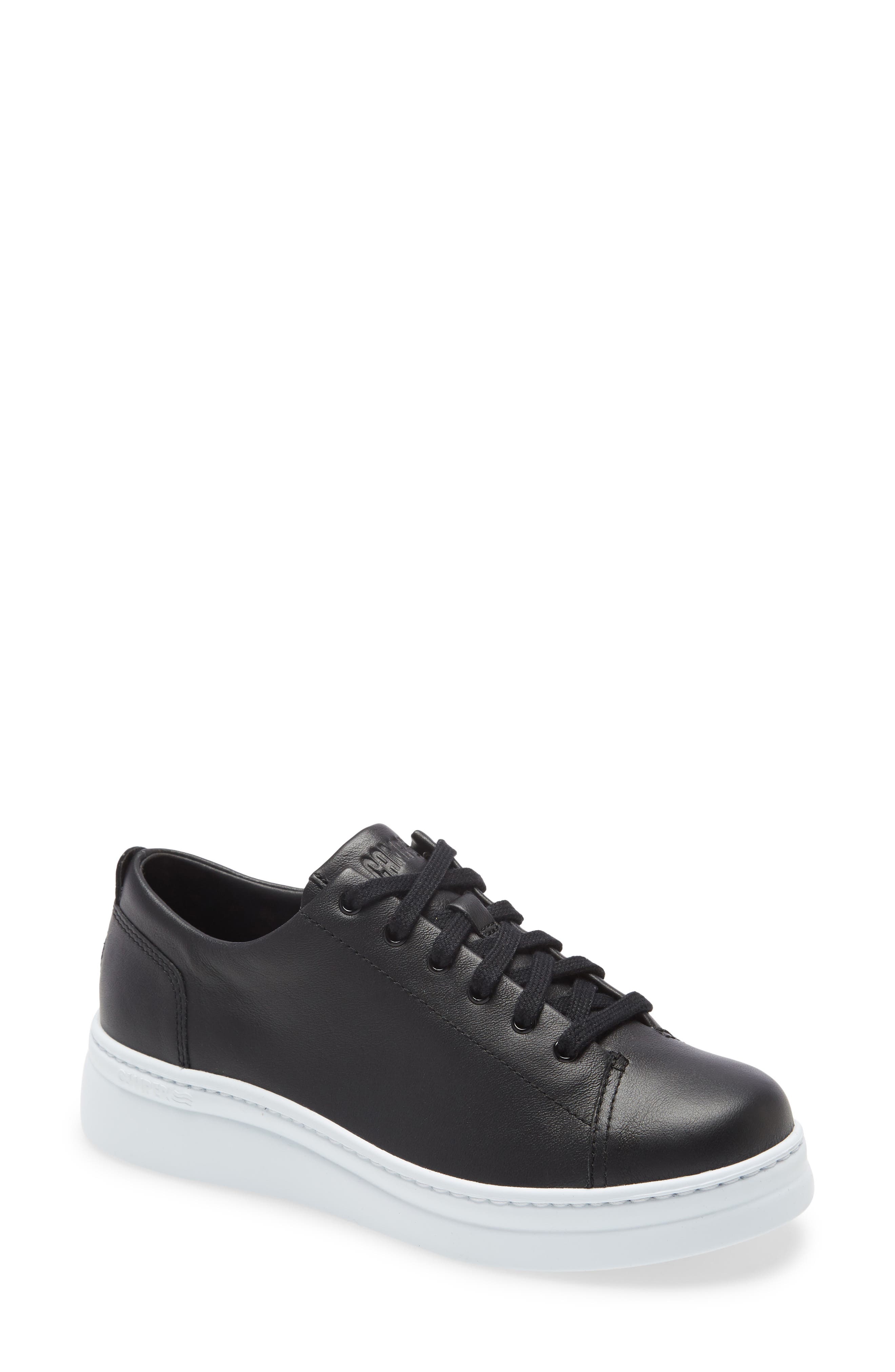 Camper Runner Up Sneaker, Main, color, New Black Leather