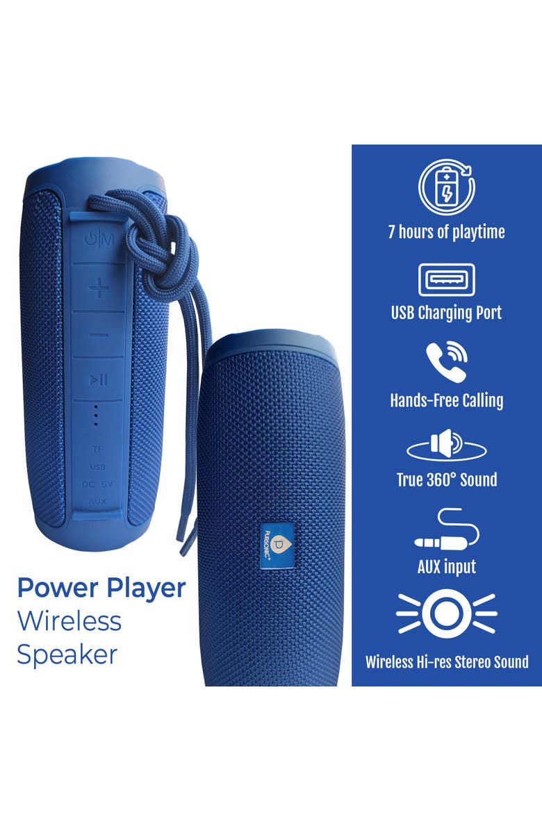 PURSONIC Peak Wireless Speaker, Alternate, color, Blue