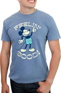 Mickey & Friends Men's Mickey & Friends Retro Feelin' Good  Graphic T-Shirt