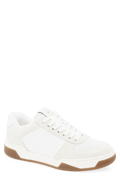 Valentino Garavani Signature Detail Ankle Padding Sneakers With Interchangeable Laces In White