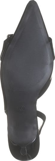 Aura Kitten Heel Slingback Pump