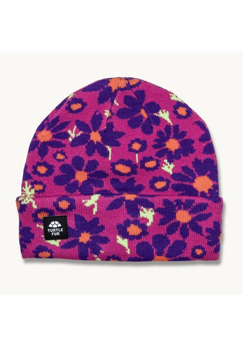 Bouquet Cuffed Beanie