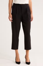 ELIE ELIE TAHARI Pleated Ankle Pants