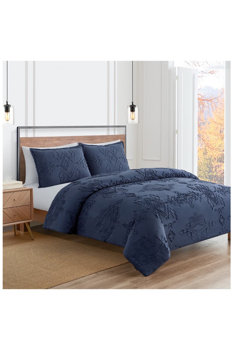 Rock Point Comforter & Shams Set, Alternate, color, NAVY