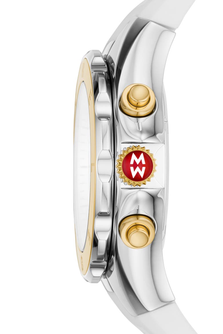 Jellybean Silicone Strap Watch, 38mm, Alternate, color, GOLD