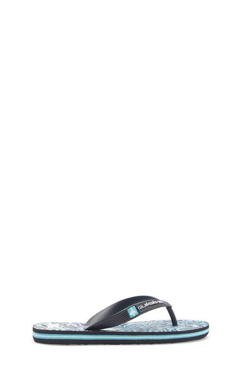 Quiksilver Molokai Art Ii Flip Flop In Blue