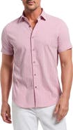 Robert Graham Fornillo Classic Fit Stripe Short Sleeve Button-Up Shirt