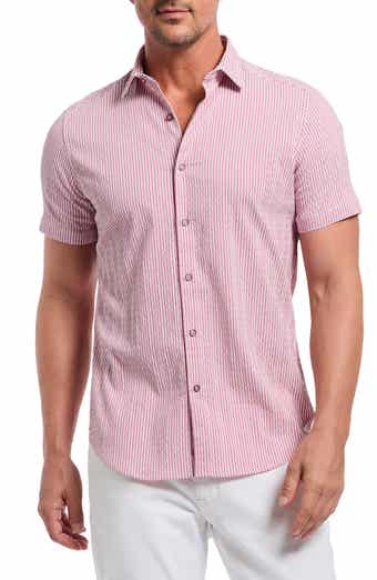Robert Graham Fornillo Classic Fit Stripe Short Sleeve Button-Up Shirt