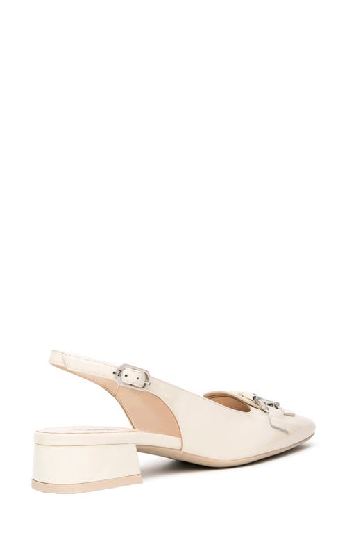 Nerogiardini Slingback Bit Loafer Pump In Latte