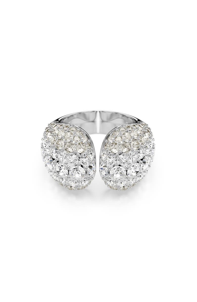 Swarovski Sublima Pavé Crystal Split Ring, Main, color, 