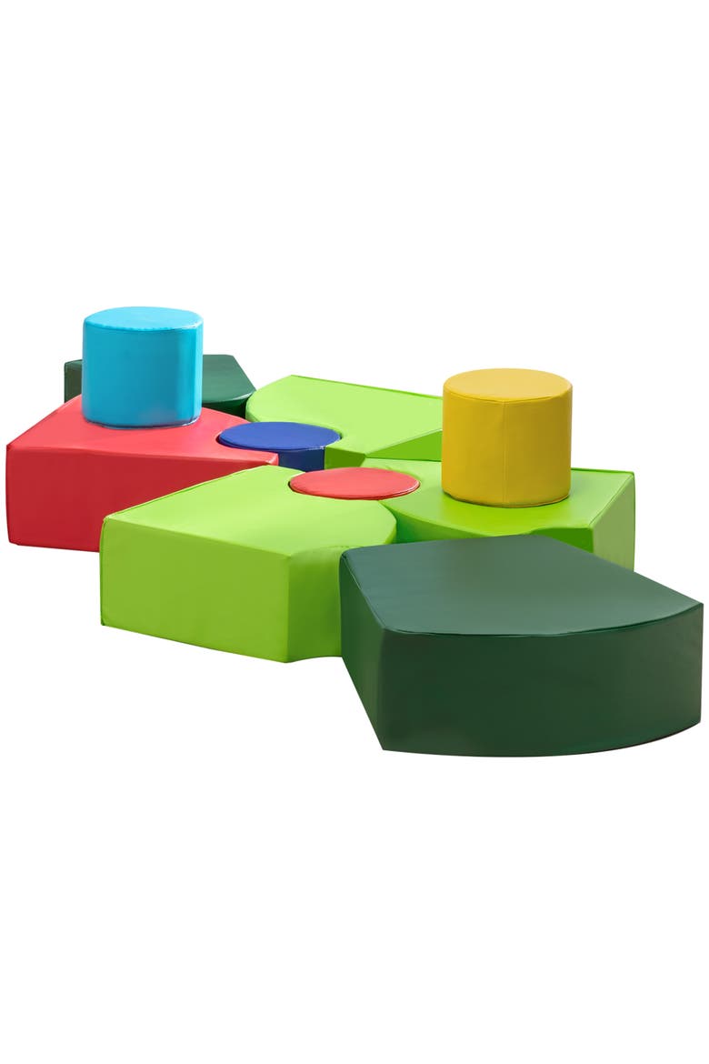 10-Piece Rearrangeable Foam Playset, Toddler Educational Toy, Main, color, Multi-colored