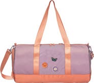 Parker Kids Co. Customizable Duffel Bag + 3 Patches Bloom Set