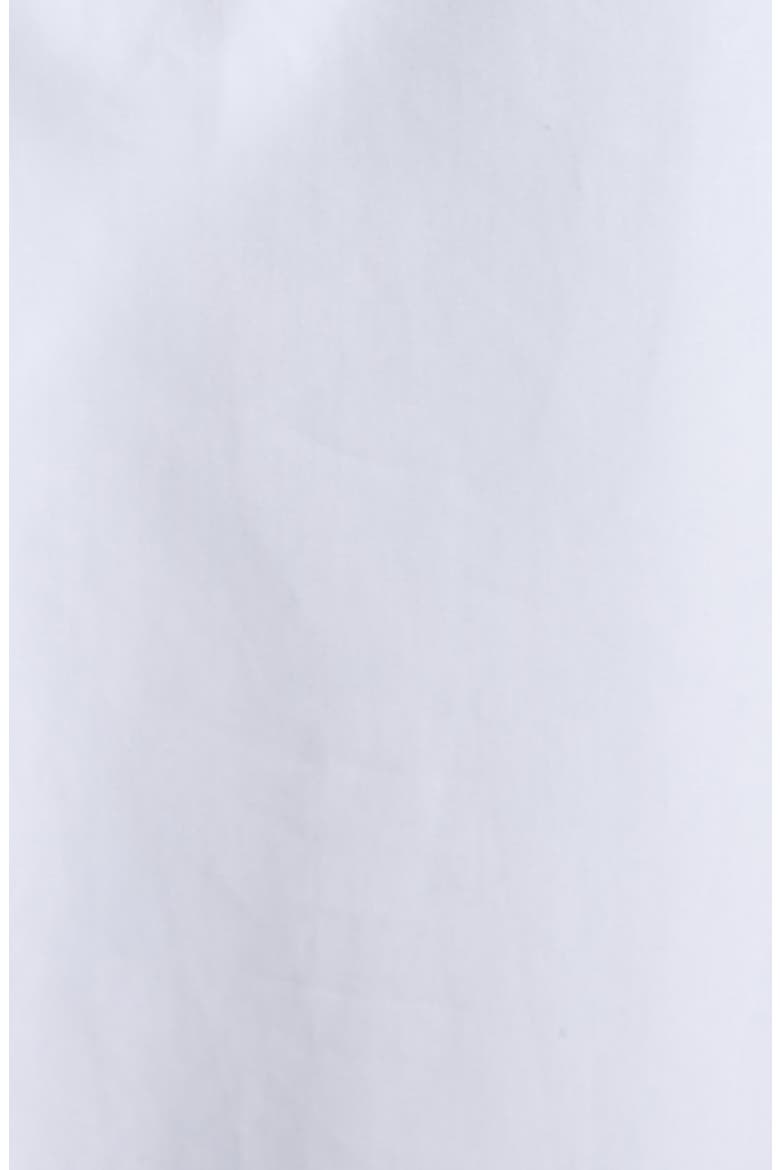 Ruffle Collar Cotton Shirt, Alternate, color, OPTIC WHITE