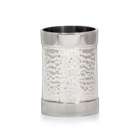 Contempo Hammered Brush Holder