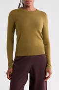 Reiss Anya Crewneck Wool Blend Sweater