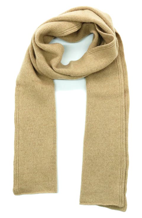 Cashmere Jersey Scarf