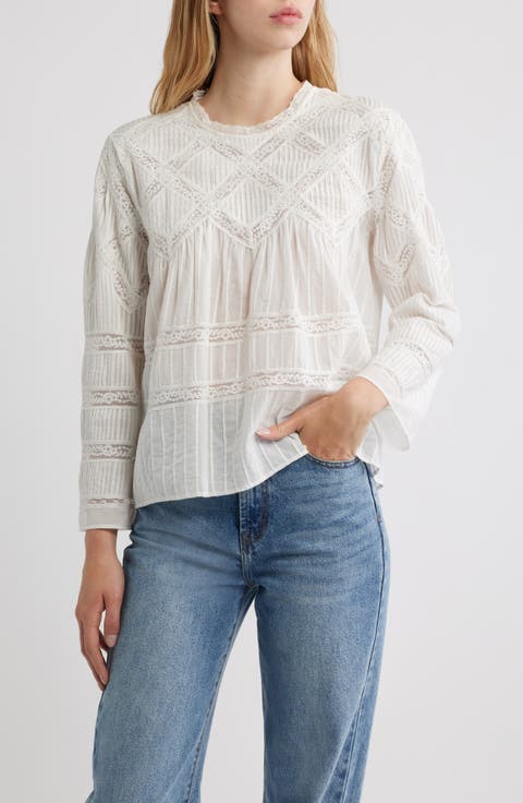 Lattice Lace Victorian Top