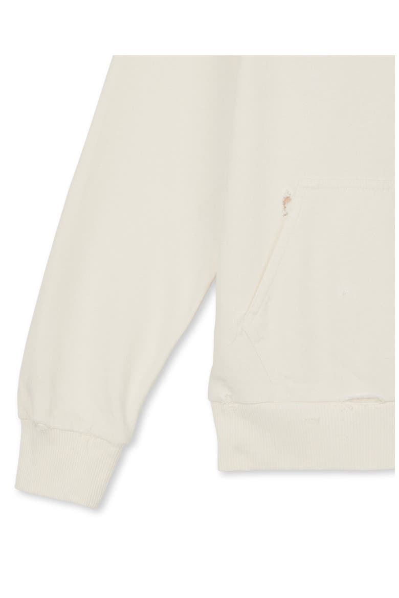 Holly Cotton Sweatshirt, Alternate, color, Ecru