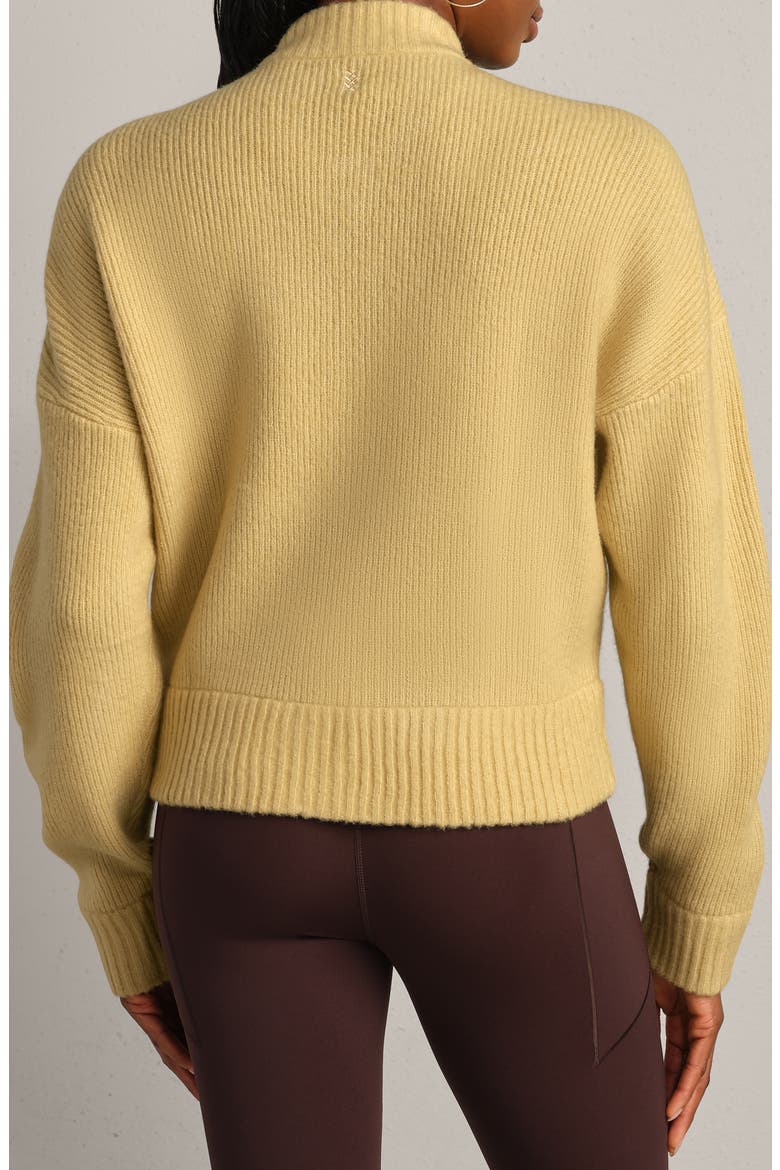 Westside Zip Cardigan, Alternate, color, GOLDEN FLAX