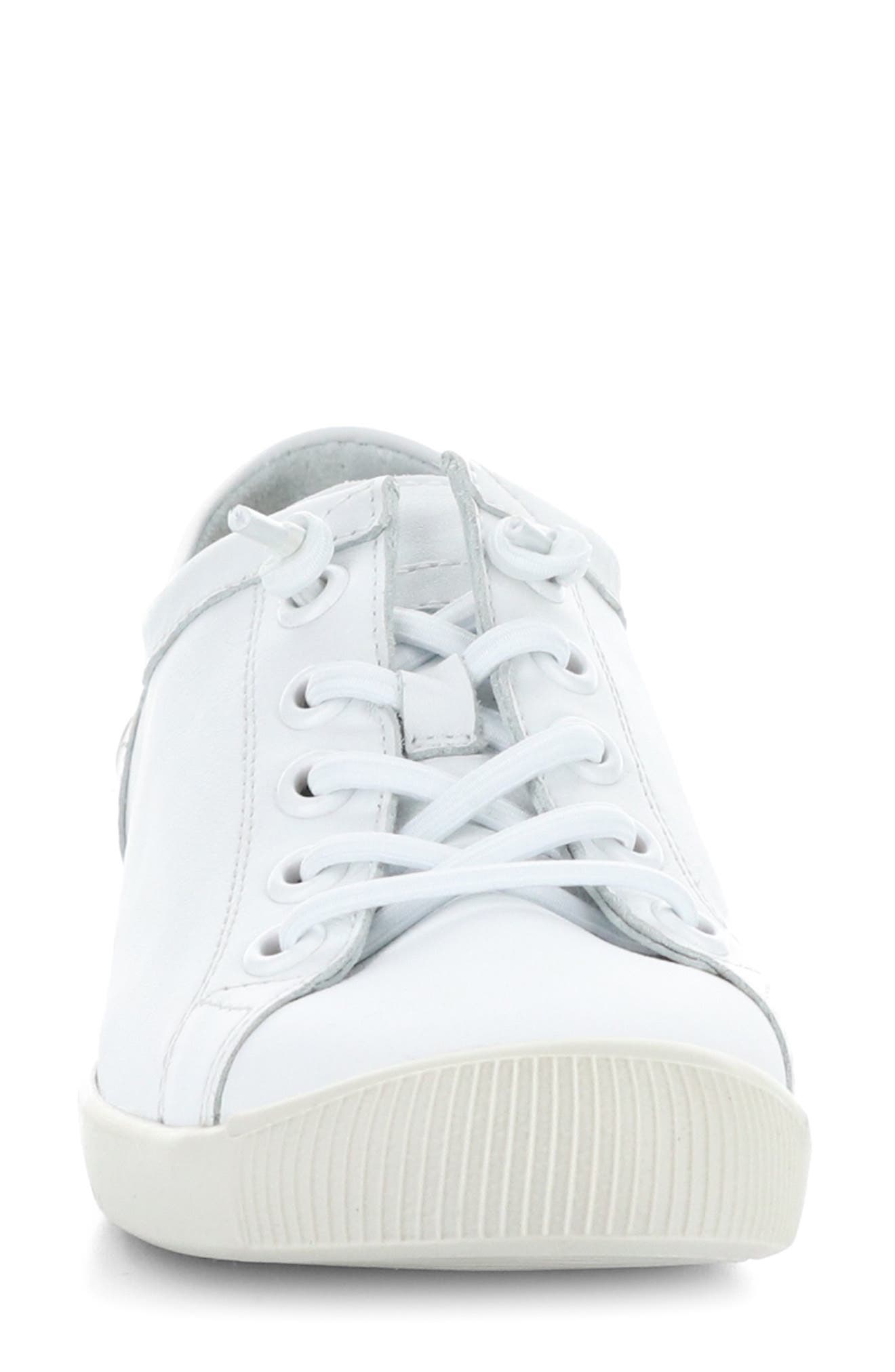Softinos by Fly London Isla Sneaker, Alternate, color, 028 White Smooth Lea