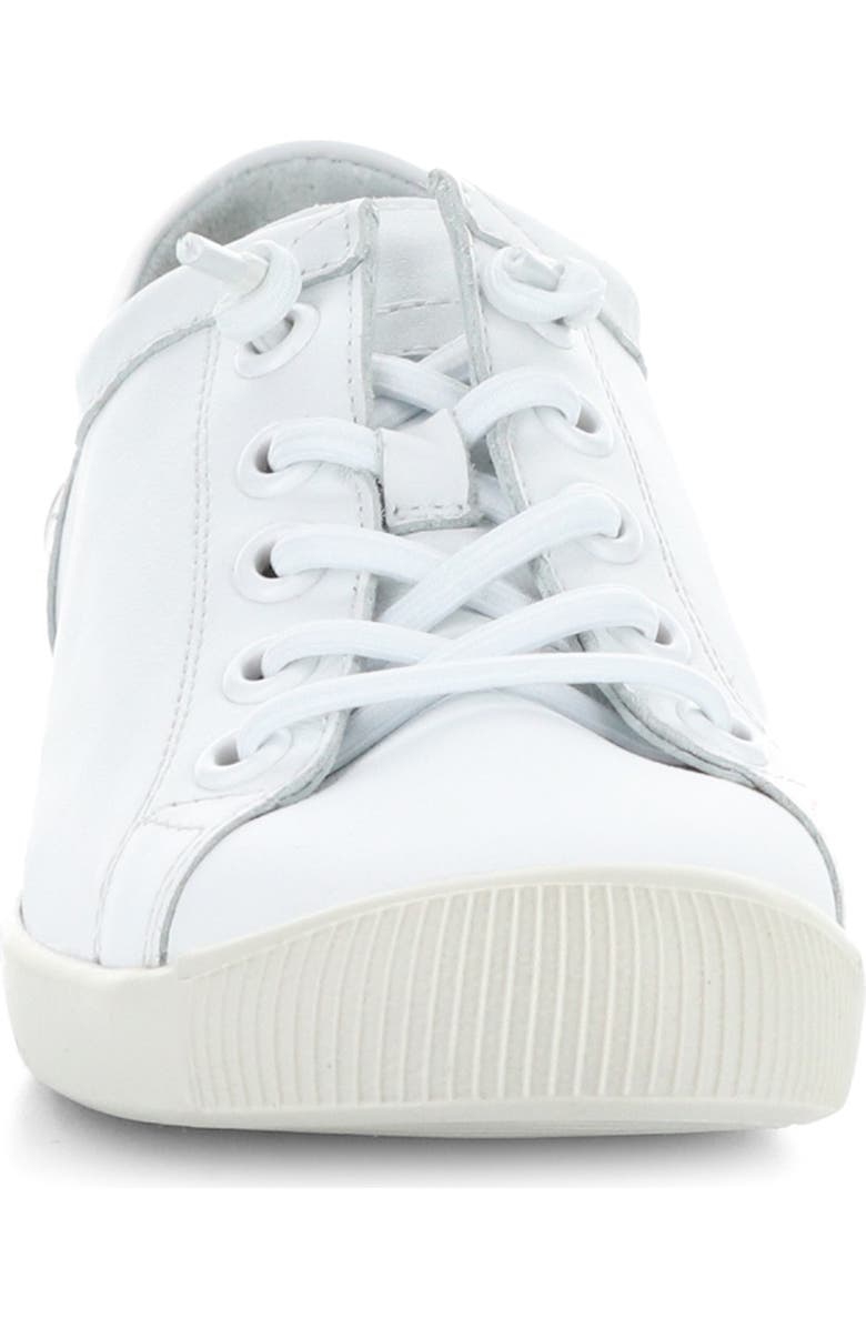 Softinos by Fly London Isla Sneaker, Alternate, color, 028 White Smooth Lea