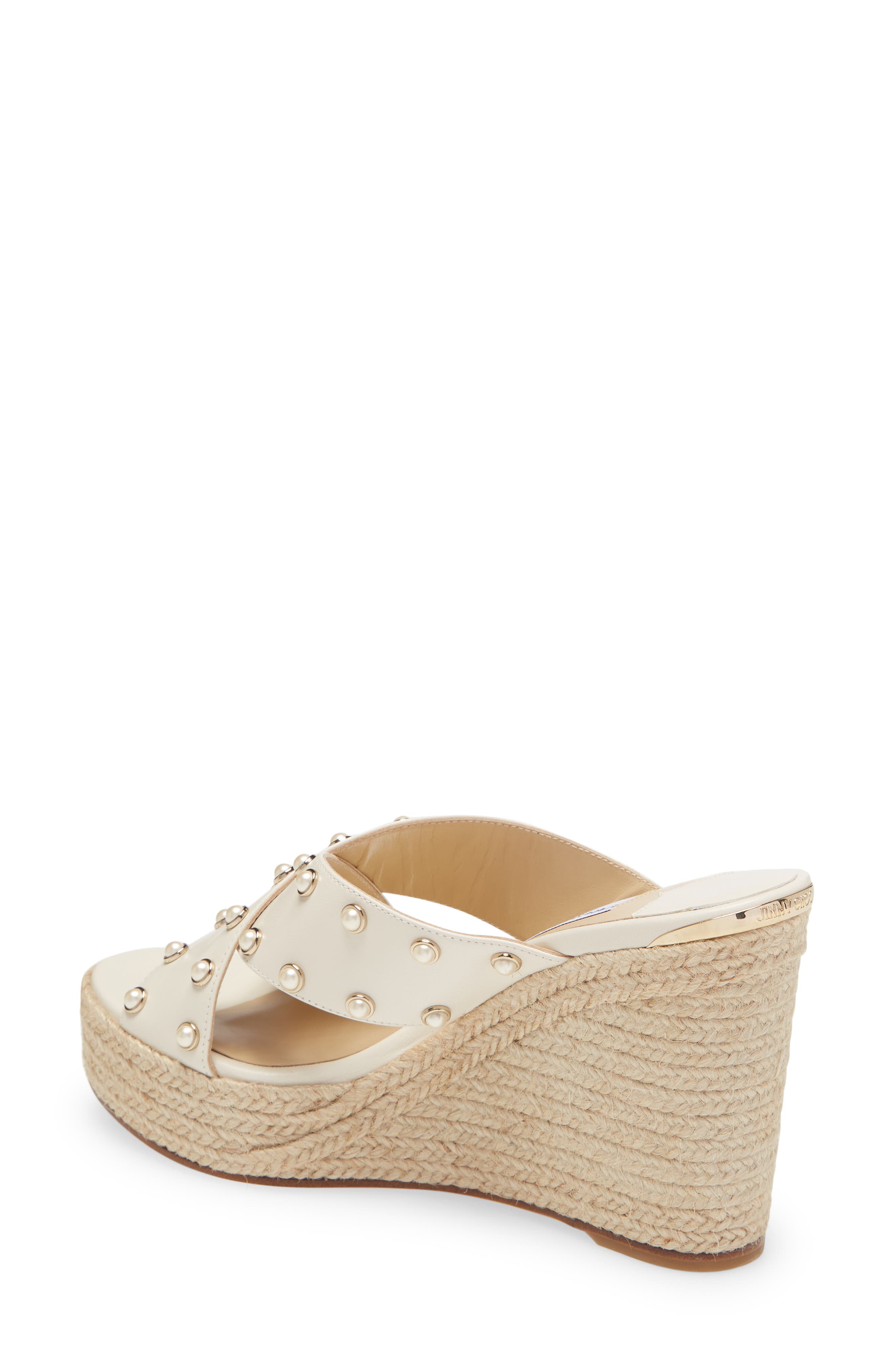 Jimmy Choo Dovina Espadrille Platform Wedge, Alternate, color, 