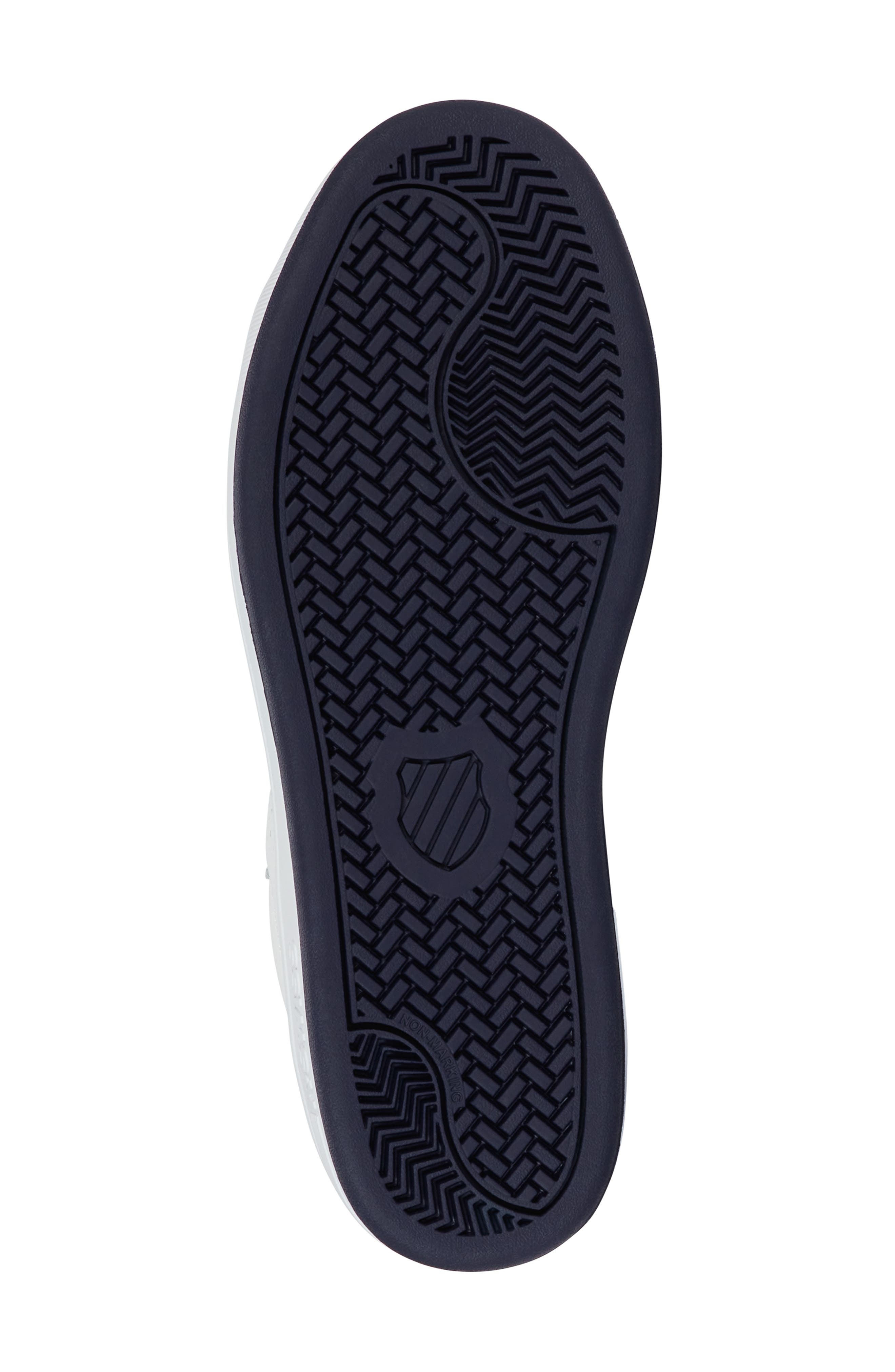 K-Swiss Court Base II Sneaker, Alternate, color, White/ Navy/ Red