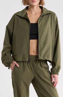 Sportswear Storm Water Repellent Performance Track Jacket