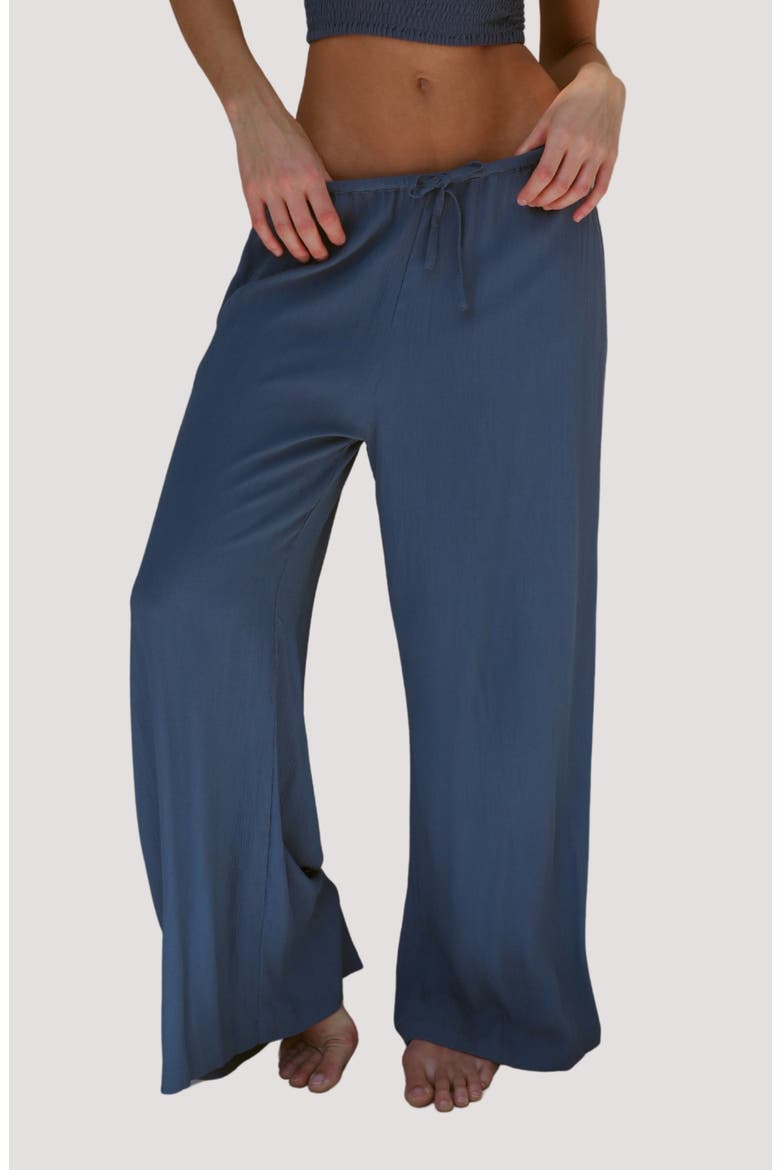 Koda Wide Leg Cover-Up Pants, Main, color, VINTAGE INDIGO