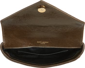 即発★SAINT LAURENT★MINI COLLEGE Matelasse Bag ★ College Mini metalassé leather shoulder bag in black - Saint