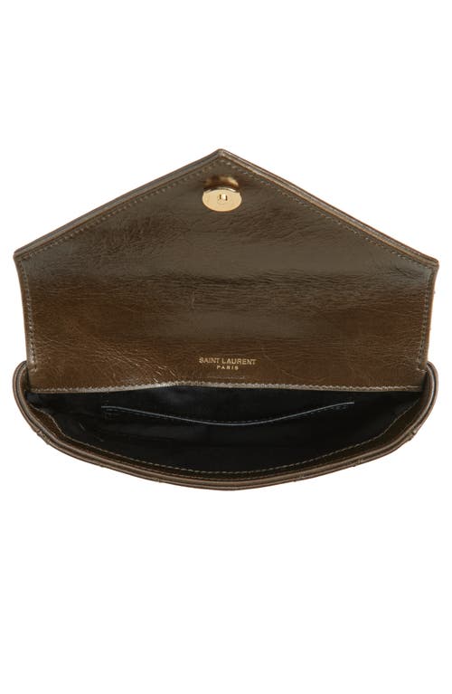 Saint Laurent Mini College Matelassé Leather Crossbody Bag