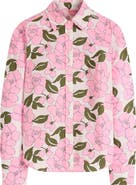 Boden Sienna Floral Print Cotton Button-Up Shirt