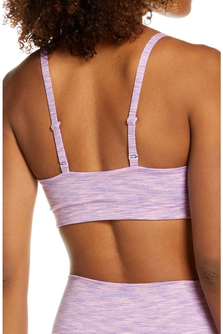 Flow Bralette, Alternate, color, HYACINTH