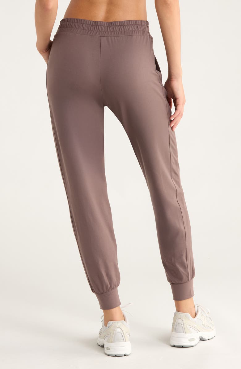 Zella Move In Pocket Joggers, Alternate, color, Grey Plum
