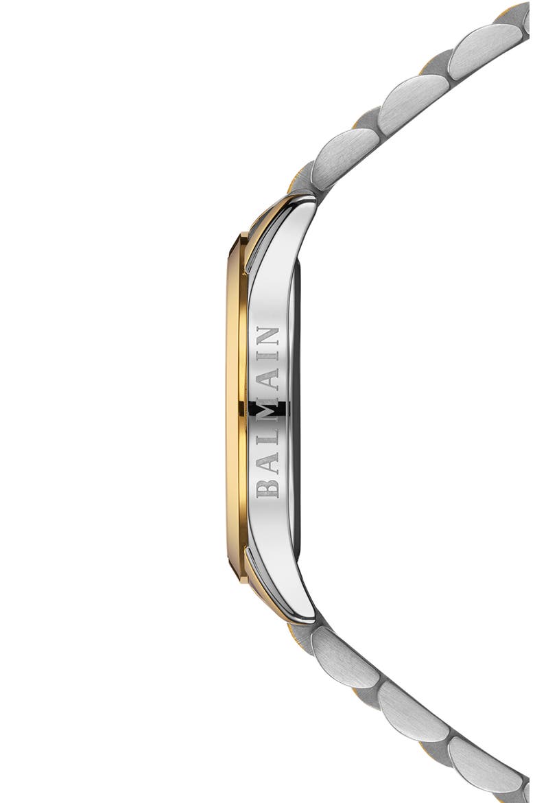 Brigitte Two Tone Bracelet Watch, 33mm, Alternate, color, TWO TONE STEEL BOLD PVD 2N