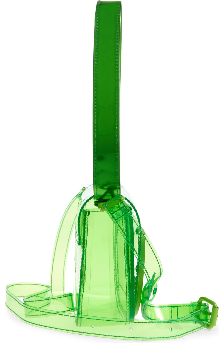 DIESEL<sup>®</sup> 1DR Logo Clear Shoulder Bag, Alternate, color, Green