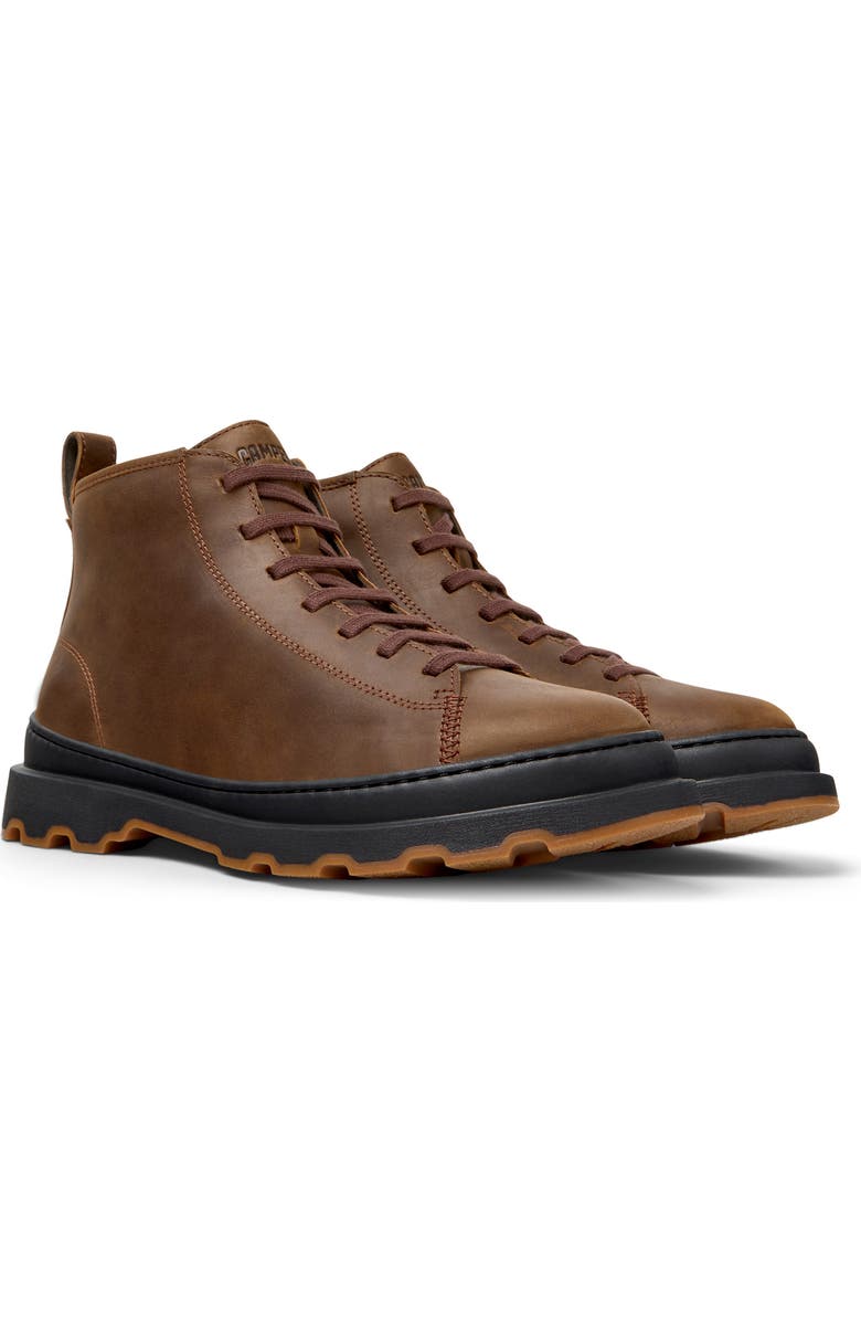 Camper Brutus Boot, Main, color, Medium Brown