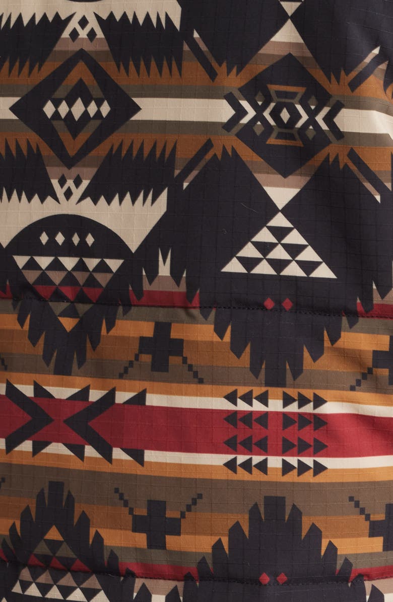 Pendleton Hemlock Abstract Print Quilted Vest, Alternate, color,