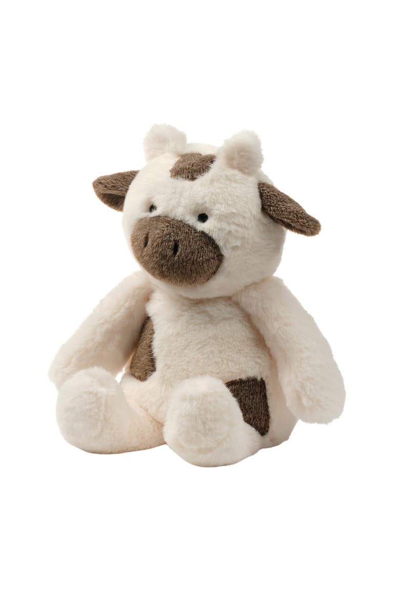 Farmyard Friends Plush Cow Stuffed Animal Toy - Milkshake, Alternate, color, Cream